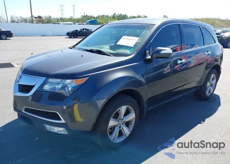 2013 Acura Mdx Technology Package z USA, uszkodzony, nr VIN 2HNYD2H33DH513529